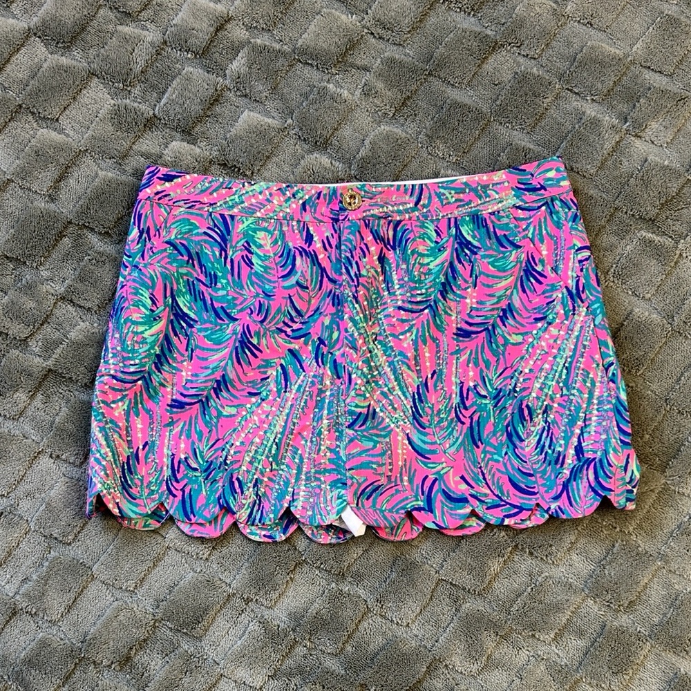 Lilly Pulitzer Lorelei Pink Sunset Cocoa Breeze skort